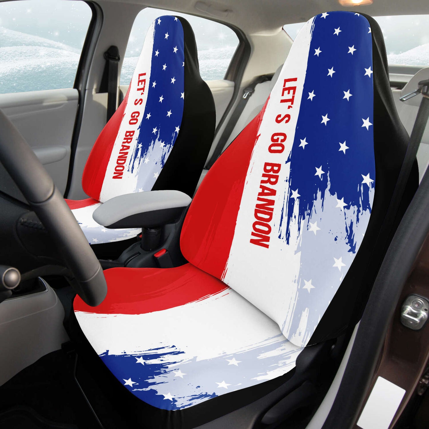 Let's Go Brandon Seat Cover Set (2)
