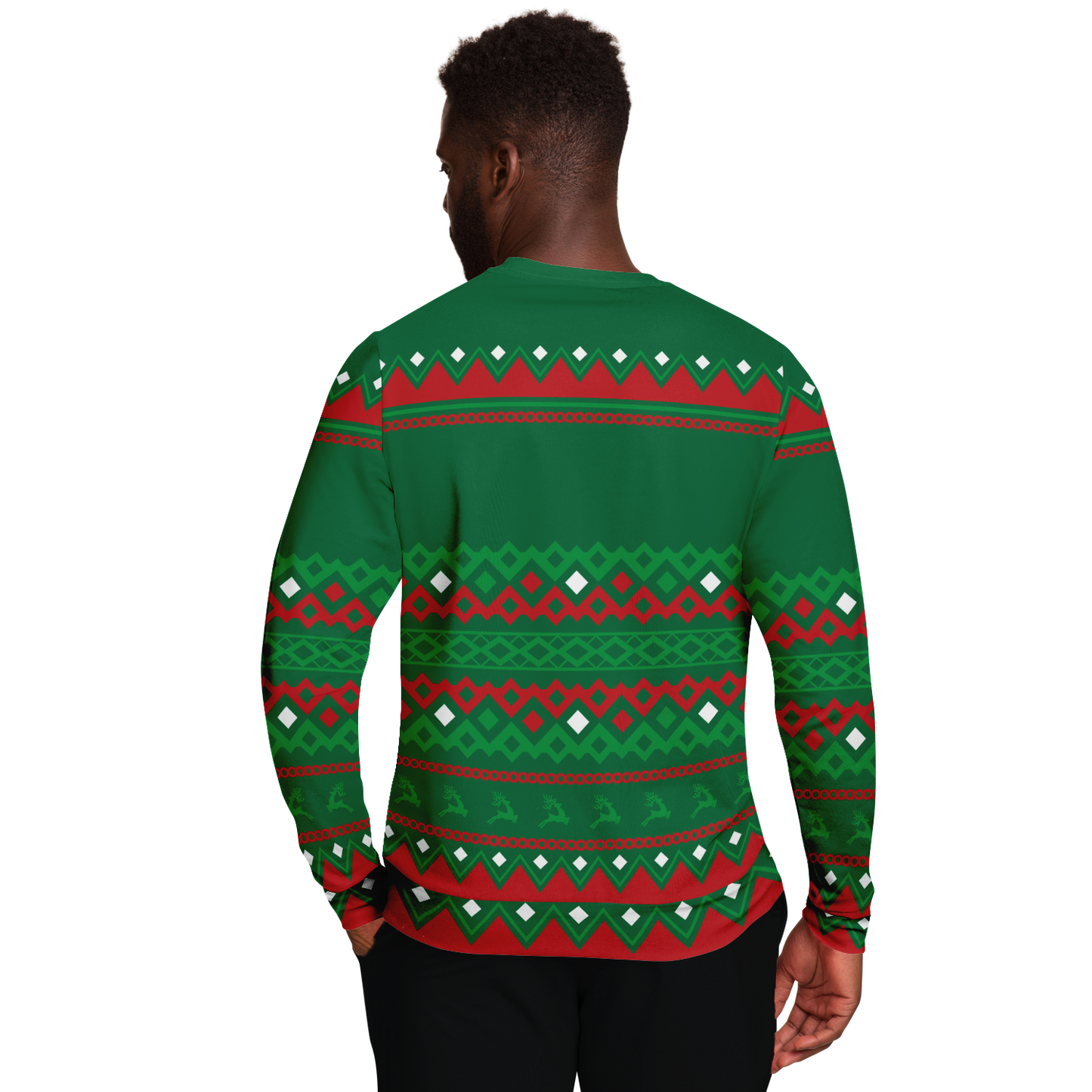 Drag Racing My Kind of Christmas Tree Ugly Christmas Sweatshirt