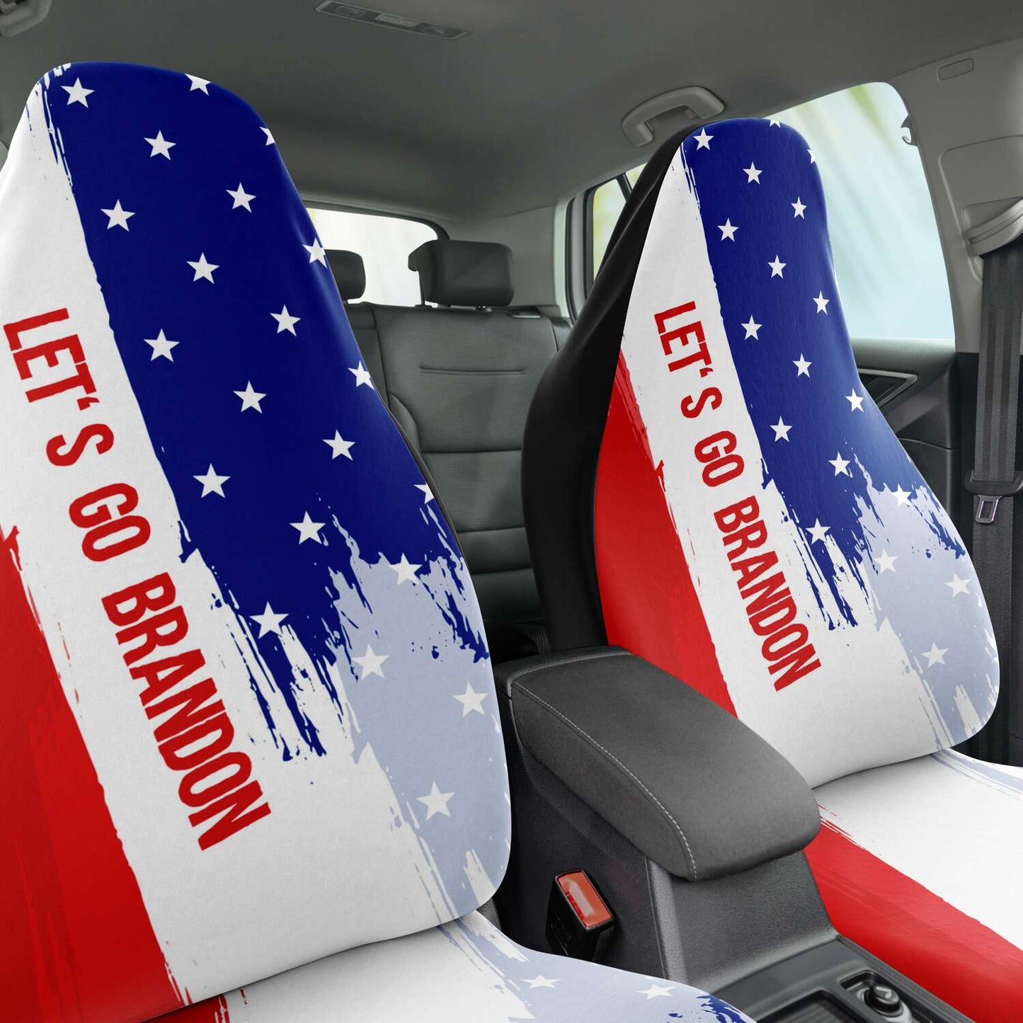 Let's Go Brandon Seat Cover Set (2)