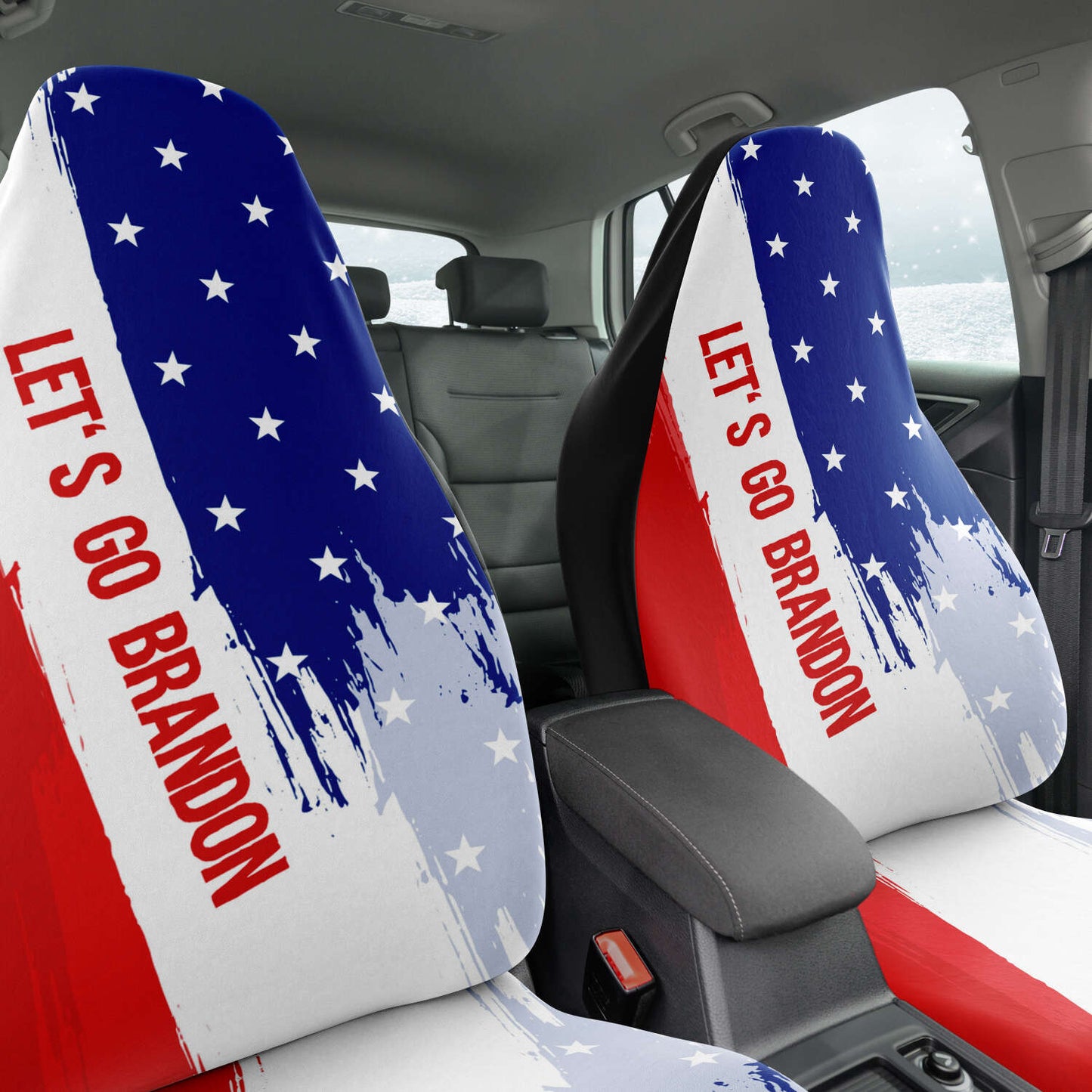 Let's Go Brandon Seat Cover Set (2)