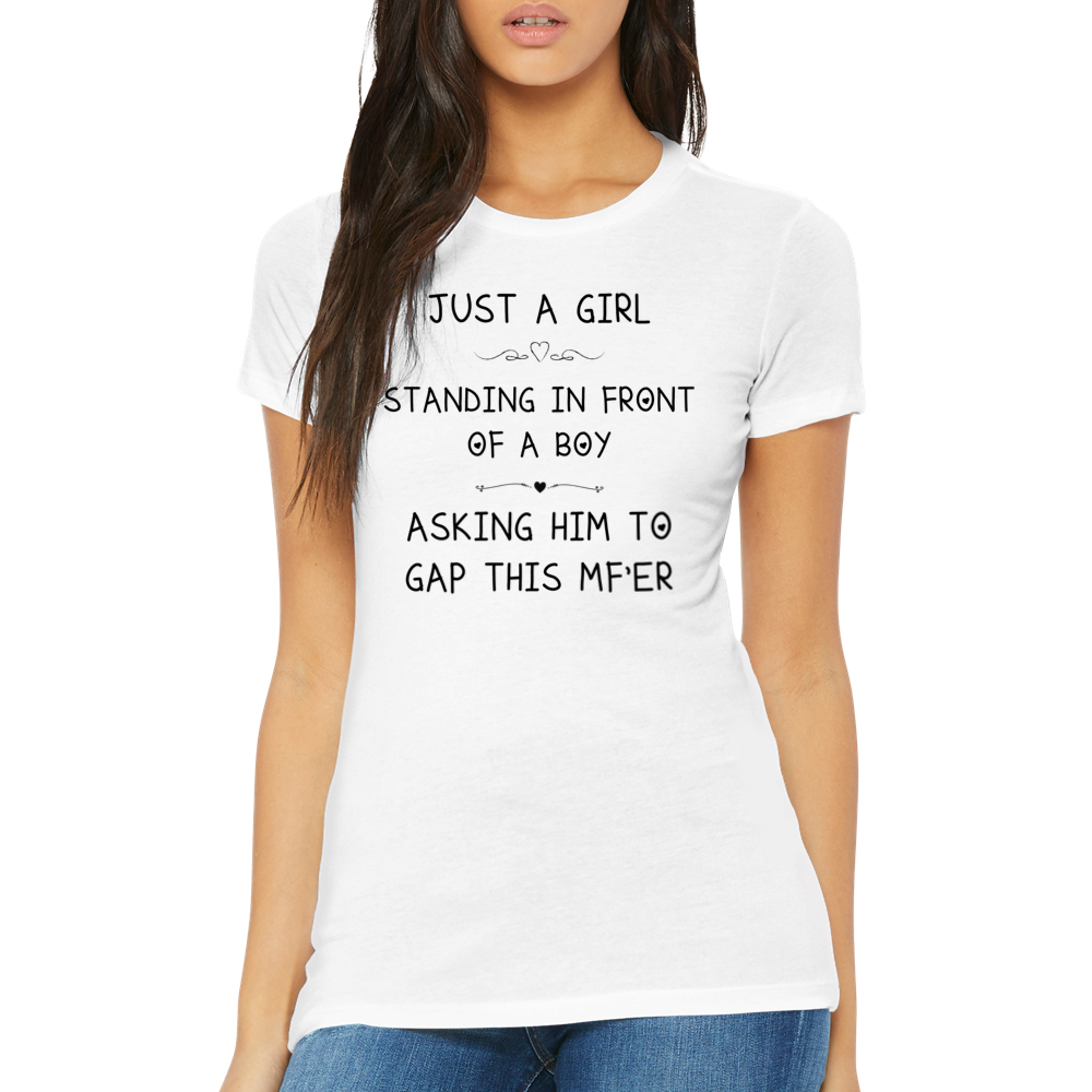 Premium Womens Crewneck T-shirt