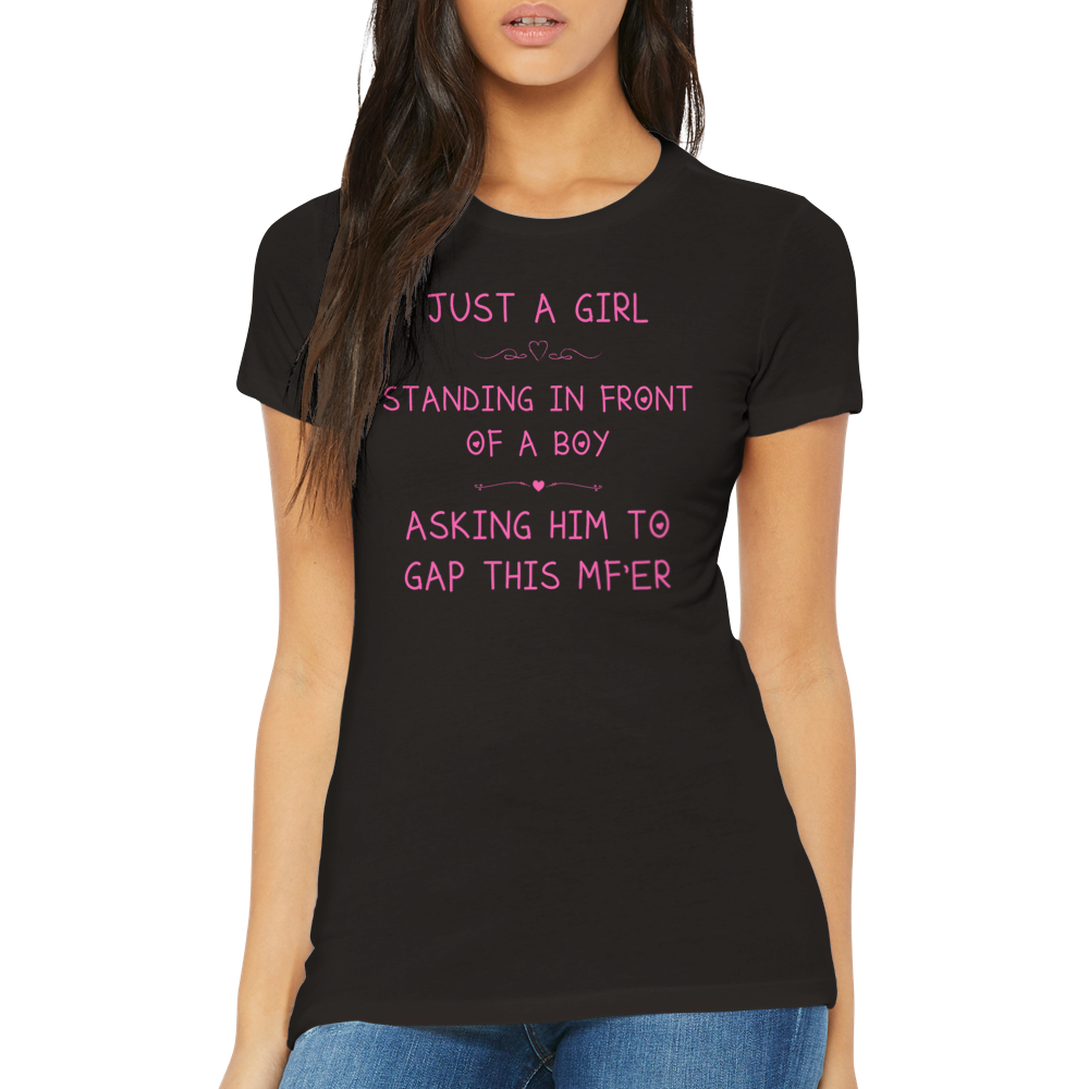Premium Womens Crewneck T-shirt