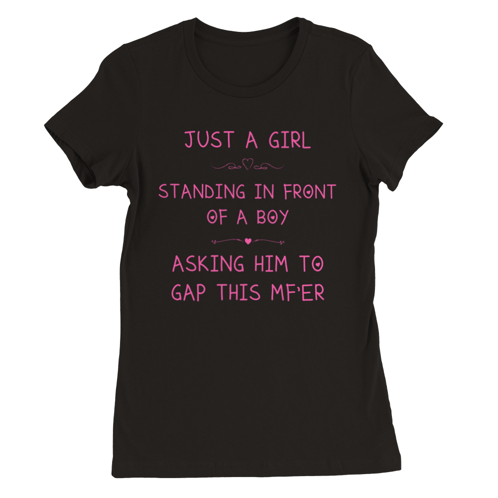 Premium Womens Crewneck T-shirt