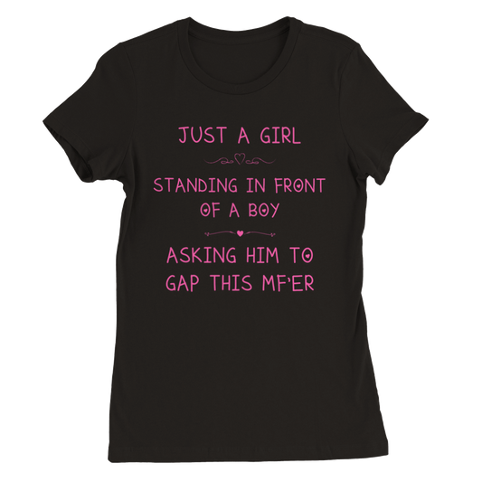 Premium Womens Crewneck T-shirt